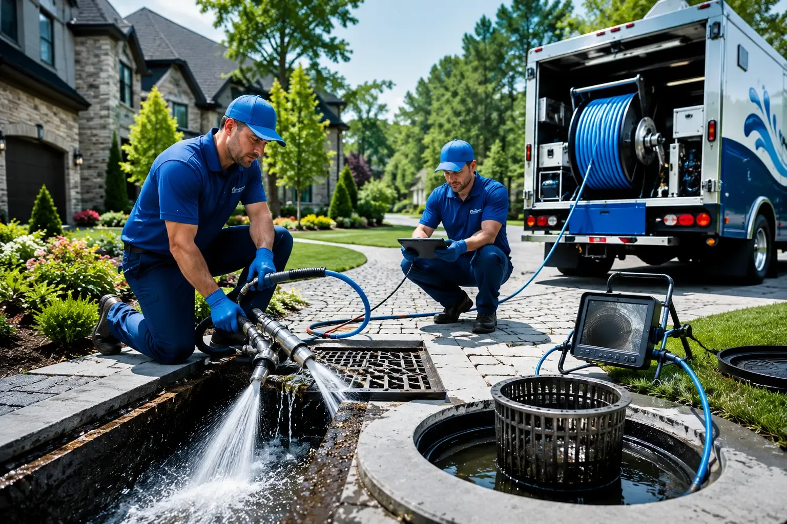 Local outdoor drain cleaning professionals in Clinton, WI