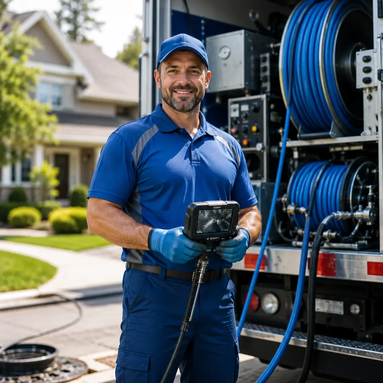 Local outdoor drain cleaning specialists in Clinton, WI